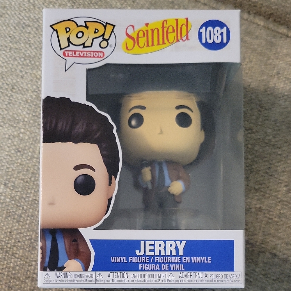 Funko Seinfeld Jerry Vinyl Figure - Brown and Black